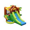 Kids Inflatable Jungle Bounce House Castle with 735W Blower by LJGDeals