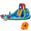 Inflatable Water Slide Bounce House with Mighty Splash Pool by LJGDeals