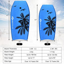 Super Lightweight Bodyboard Surfing with Leash EPS Core Boarding by LJGDeals