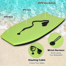 Super Surfing Lightweight Bodyboard with Leash by LJGDeals