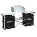 Folding Camping Table with Storage Organizer by LJGDeals