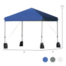 8’x8' Outdoor Pop up Canopy Tent w/Roller Bag by LJGDeals