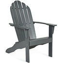Acacia Wood Outdoor Adirondack Chair with Ergonomic Design by LJGDeals