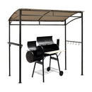 7 x 4.5 Feet Grill Gazebo Outdoor Patio Garden BBQ Canopy Shelter-Brown by LJGDeals