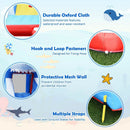 4-in-1 Inflatable Water Slide Park with Long Slide and 735W Blower by LJGDeals