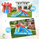 Inflatable Water Slide Crab Dual Slide Bounce House without Blower by LJGDeals