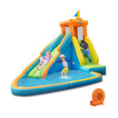 Inflatable Water Slide Kids Bounce House with 680W Blower by LJGDeals