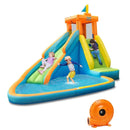 Inflatable Water Slide Kids Bounce House with 740W Blower by LJGDeals