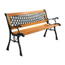 Outdoor Cast Iron Patio Bench by LJGDeals