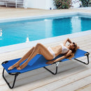 Outdoor Folding Camping Bed for Sleeping Hiking Travel by LJGDeals