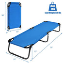 Outdoor Folding Camping Bed for Sleeping Hiking Travel by LJGDeals
