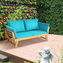 Adjustable Patio Convertible Sofa with Thick Cushion by LJGDeals