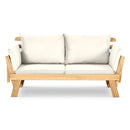 Adjustable Patio Convertible Sofa with Thick Cushion by LJGDeals