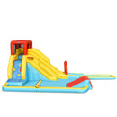 7-in-1 Inflatable Dual Slide Water Park Bounce House Without Blower by LJGDeals