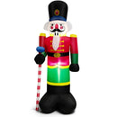 8 Feet Inflatable Nutcracker Soldier with 2 Built-in LED Lights by LJGDeals