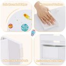 Kids Toy and Book Organizer Children Wooden Storage Cabinet with Storage Bins by LJGDeals