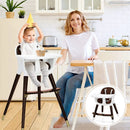 3-In-1 Adjustable Baby High Chair with Soft Seat Cushion for Toddlers by LJGDeals