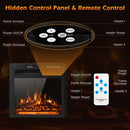 18/22.5 Inch Electric Fireplace Insert with 7 by DirectDeals