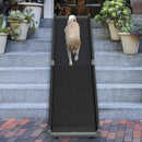 63 Feet Upgrade Folding Pet Ramp Portable Dog Ramp with Steel Frame by LJGDeals
