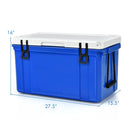 58 Quart Leak-Proof Portable Cooler Ice Box for Camping-Blue by LJGDeals