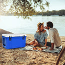 58 Quart Leak-Proof Portable Cooler Ice Box for Camping-Blue by LJGDeals