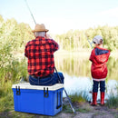 58 Quart Leak-Proof Portable Cooler Ice Box for Camping-Blue by LJGDeals