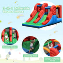 3-in-1 Dual Slides Jumping Castle Bouncer without Blower by LJGDeals