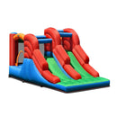 3-in-1 Dual Slides Jumping Castle Bouncer without Blower by LJGDeals