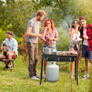 225000 BTU Portable Propane 3 Burner Gas Cooker by LJGDeals