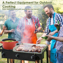 225000 BTU Portable Propane 3 Burner Gas Cooker by LJGDeals