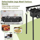 225000 BTU Portable Propane 3 Burner Gas Cooker by LJGDeals