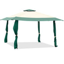 13 Feet x 13 Feet Pop Up Canopy Tent Instant Outdoor Folding Canopy Shelter by LJGDeals