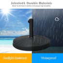 49 LBS Patio Resin Umbrella Base Stand for Outdoor by LJGDeals