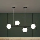 GobekUsa Opaline Glass Ball Pendant Light for Minimalist Dining Room Island