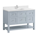 James Martin Breckenridge 48" Single Bathroom Vanity, Serenity Blue
