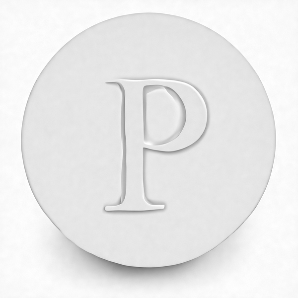 P Drink Coasters