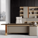 Oxley · Modern L-Shaped Executive Desk