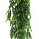 Fern Garland Artificial Hanging Bush 7.1×30in – NFPA701 Fire Rated – UV Resistant
