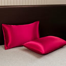 GobekUsa Opulent Solid Color Satin Bedding Set