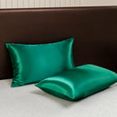 GobekUsa Opulent Solid Color Satin Bedding Set