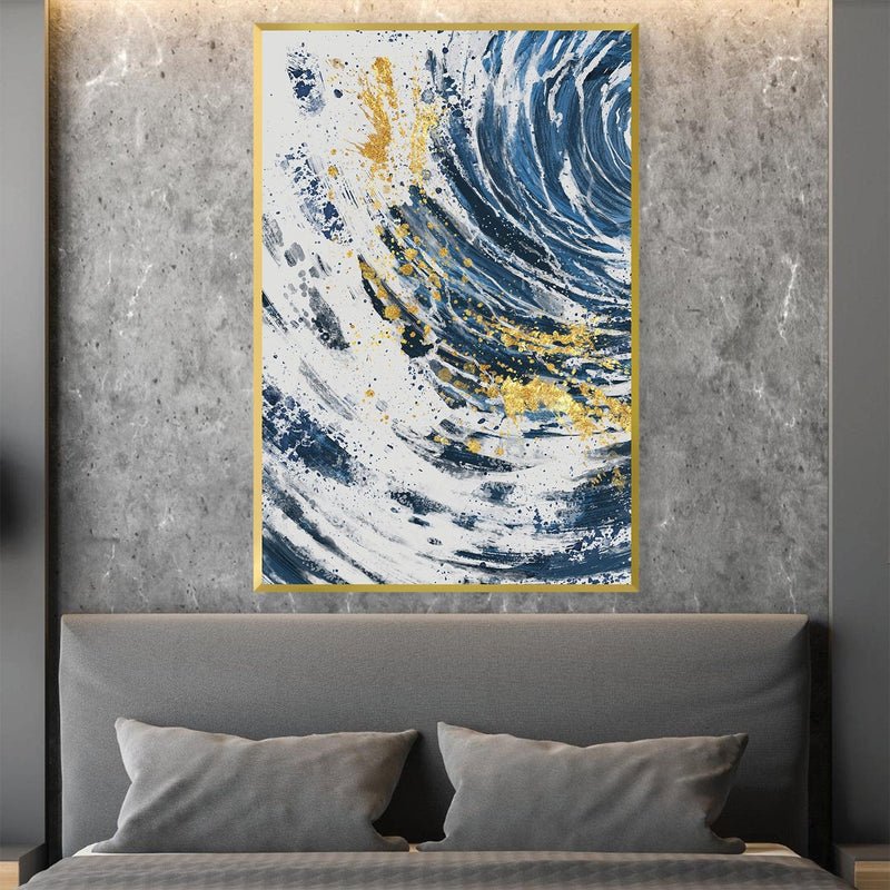 Opulent Waves Canvas