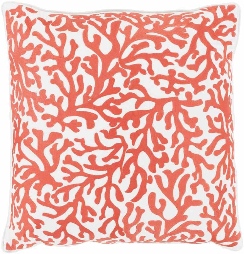 Korteraar Bright Orange Pillow Cover