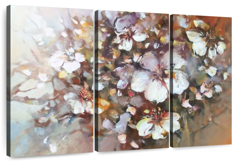 Abstract Almonds Blossom Wall Art