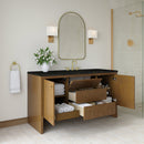 James Martin Hudson 60" Single Bathroom Vanity, Honey Oak