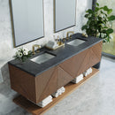 James Martin Marcello 72" Floating Double Bathroom Vanity, Chestnut