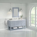 James Martin Breckenridge 60" Single Bathroom Vanity, Serenity Blue