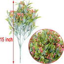 Orange babysbreath lover fruit artificial plant pumpkin garden decor by Decorbites