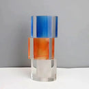 GobekUsa Clear Crystal Mosaic Vase - Home Decoration Terrarium Flower Pot