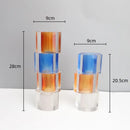 GobekUsa Clear Crystal Mosaic Vase - Home Decoration Terrarium Flower Pot
