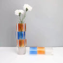 GobekUsa Clear Crystal Mosaic Vase - Home Decoration Terrarium Flower Pot